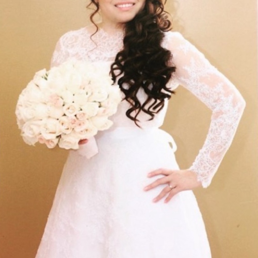 Kleinfeld Beautiful Bridal Gown / Bride /White Dress /Wedding